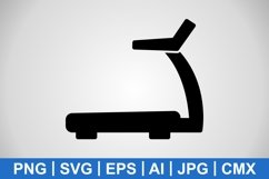 Vector Treadmill Icon Product Image 1