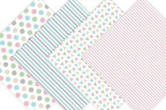 Pastel Digital Paper Pack Product Image 3