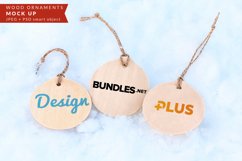 Wood Ornaments mock up Product Image 1