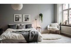 minimalist grey interior room Product Image 1