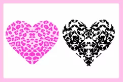 80 Valentine Love Hearts Collection ESP, JPG, PNG, SVG Product Image 3