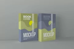 Book Cover Mockup 3d Rendering Illustration Product Image 2