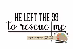 He left the 99 to rescue me, Reckless love, Christian faith Product Image 2