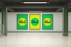 Subway Three Sign Mockup Product Image 1