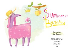 Summer Beauty - illustration Product Image 1