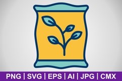 Vector Fertiliizer Icon Product Image 1