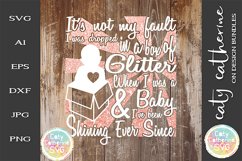 Dropped In A Box Of Glitter SVG Cut File Product Image 1