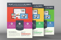 Flat Website Design Flyer Product Image 2