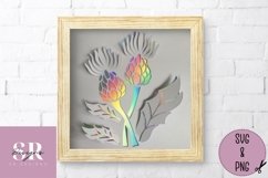 Pop up flower bundle| Paper cutting | 3d flower SVG Product Image 4