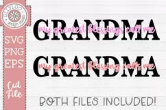 My Greatest Blessings Call Me Grandma | Mother’s Day SVG Product Image 2