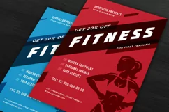 Fitness & Gym Sports Flyer Template Product Image 3
