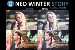 Neo Winter Story mobile lightroom presets Product Image 7