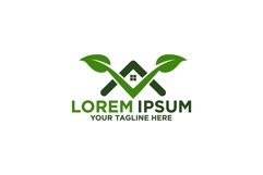 House leaf living logo template Product Image 1