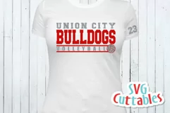 Volleyball SVG | Volleyball Template 0027 | Shirt Design Product Image 2
