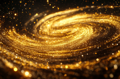 Gold Spiral Background Wallpaper Product Image 1