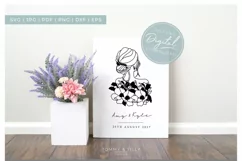 Pretty Bride 1 - SVG EPS DXF PNG PDF JPG Product Image 6