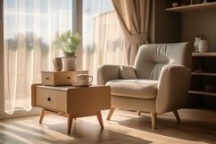 Interior of Italian Living Room 934 Product Image 1