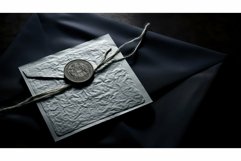 luxurious silver invitation Product Image 1