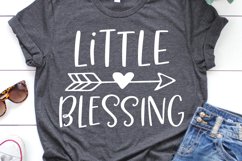 Little Blessing SVG, DXF, PNG, EPS Product Image 1