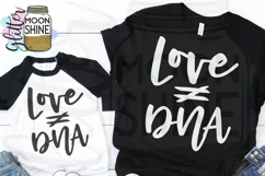 Love Doesn't Equal DNA SVG DXF PNG EPS Cutting Files Product Image 2