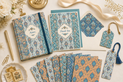 Seasonal Damask Papers &amp; Patterns 7 Product Image 2