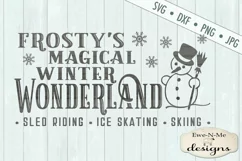 Frostys Magical Winter Wonderland SVG DXF Files Product Image 3