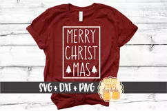 Merry Christmas - Holiday SVG PNG DXF Cut Files Product Image 1