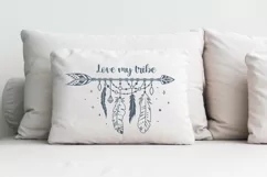 boho arrow dream catcher svg, tribal svg, adventure quotes Product Image 3