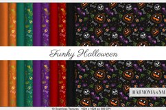 Funky Halloween 10 Seamless Textures Product Image 1