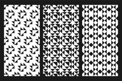 Repeat geometric b&amp;w prints/patterns Product Image 6
