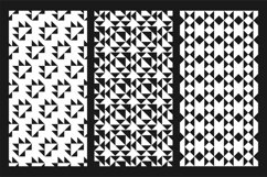 Repeat geometric b&amp;w prints/patterns Product Image 6