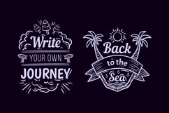 Travel Lettering Badges Product Image 1