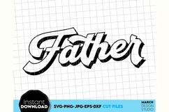 Fathers Day SVG Daddy SVG Fathers Day Shirt SVG Gift For Him Product Image 2