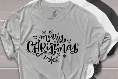 Merry christmas svg, Merry christmas svg, Christmas sign svg Product Image 2