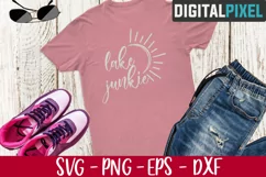 Lake Junkie SVG PNG DXF - Summer Svg, Lake Svg, Summer Time Product Image 2