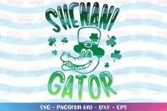 St. Patrick's Day svg Shenanigator Alligator Product Image 1
