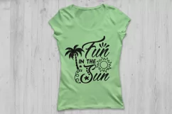 Fun In The Sun SVG, Summer Svg, Beach Svg, Sun Svg. Product Image 2