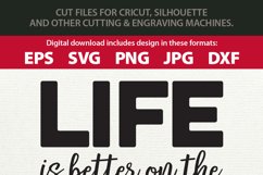 Life is Better on the Farm with Pitchfork SVG Cutting File Product Image 2