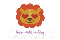 Lion Machine Embroidery Design Product Image 1