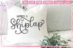 Happiness Is Shiplap - SVG, DXF, PNG, Digital Cut files Product Image 3