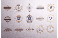 Set of 15 Ornamental Monograms and Logos Product Image 1
