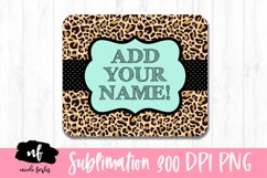 Mouse Pad Monogram Sublimation Design Product Image 1