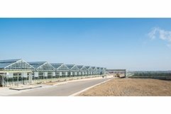 Panorama and facade of the modern greenhouse Product Image 1
