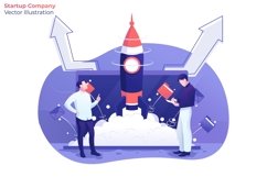 Startup Company - Vector Illustration Product Image 1