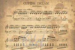 Antique Music Digital Paper - Free Design of The Week Product Image 3