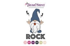Music Gnome SVG - Rock Music Cut Files Product Image 2