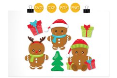 Cute Gingers cutting files svg, dxf, pdf, eps included - cut files for cricut and silhouette - Cutting Files SVG Product Image 2
