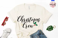 Christmas Crew - Christmas SVG EPS DXF PNG Product Image 2