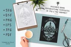 Castle Design - SVG DXF PNG EPS JPG PDF Cutting File Product Image 4