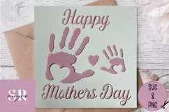 Mother’s Day card| Paper cutting | Mother’s Day card SVG Product Image 2